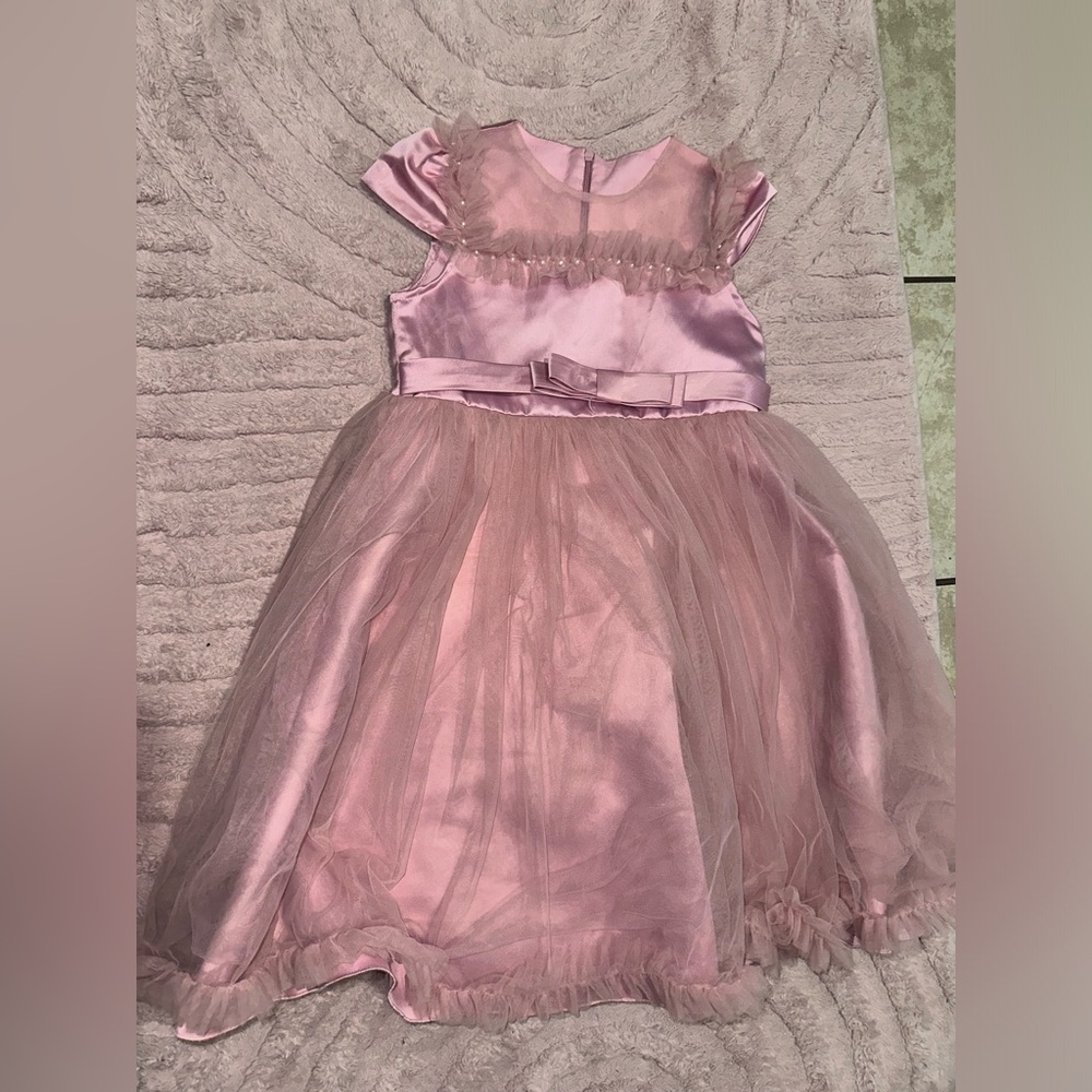Rose pink dress